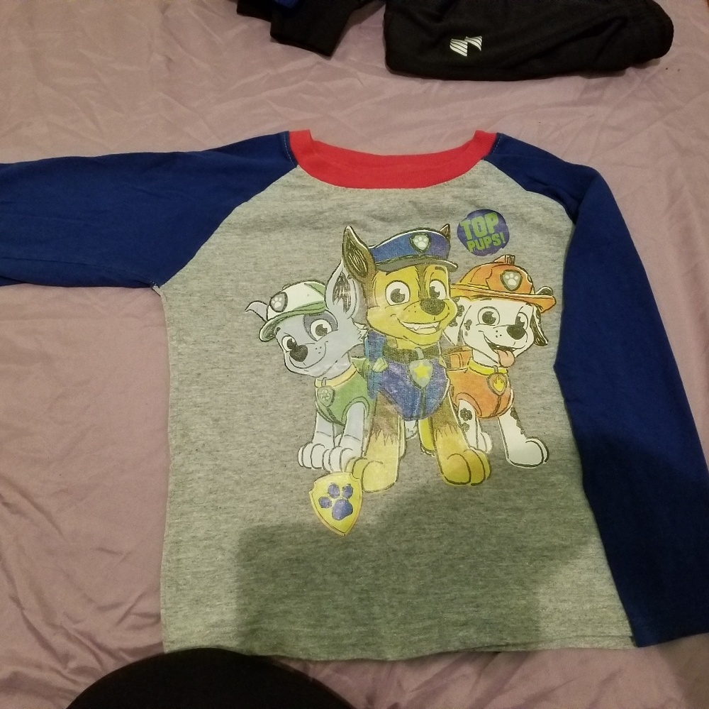 Paw patrol long sleeve shirt